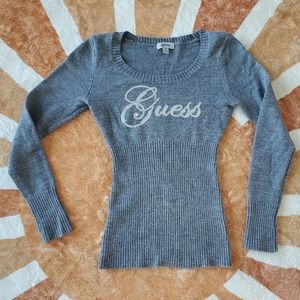 Grey Guess Sweater